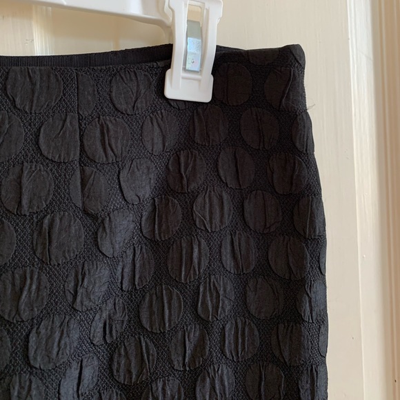 MAEVE Anthropologie black polka dot pencil skirt - Picture 13 of 16